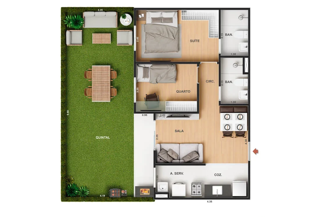 PLANTAS-CAMORIM__BL-01-APTO-105